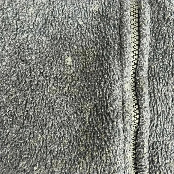 [M]Vintage Disneyland  Resort Blue Sherpa Fleece Full Zip Jacket - Picture 3 of 9